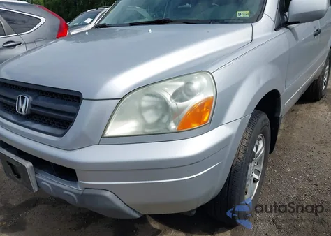 2003 Honda Pilot Ex-L из США, поврежденный, VIN 2HKYF18663H606717